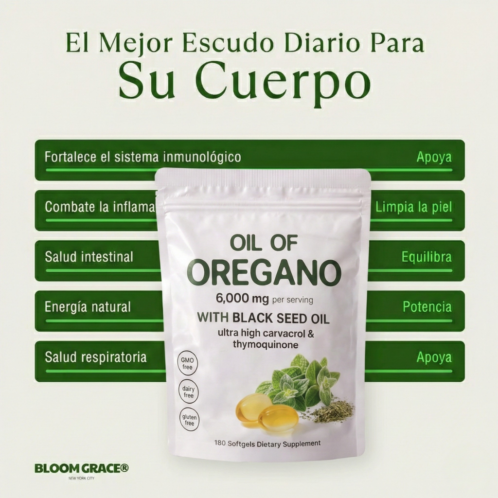 Aceite de Orégano (300 cápsulas)
