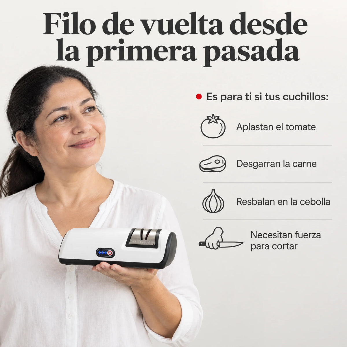 Afilador Eléctrico de Cuchillos y Tijeras