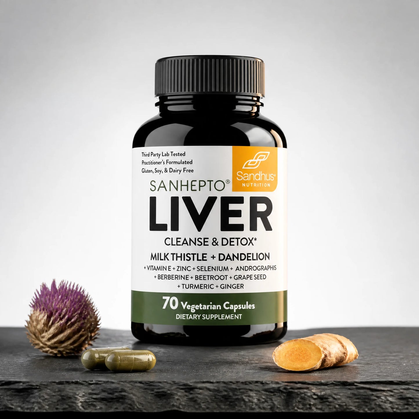 Liver Cleanse & Detox (70 Cápsulas)