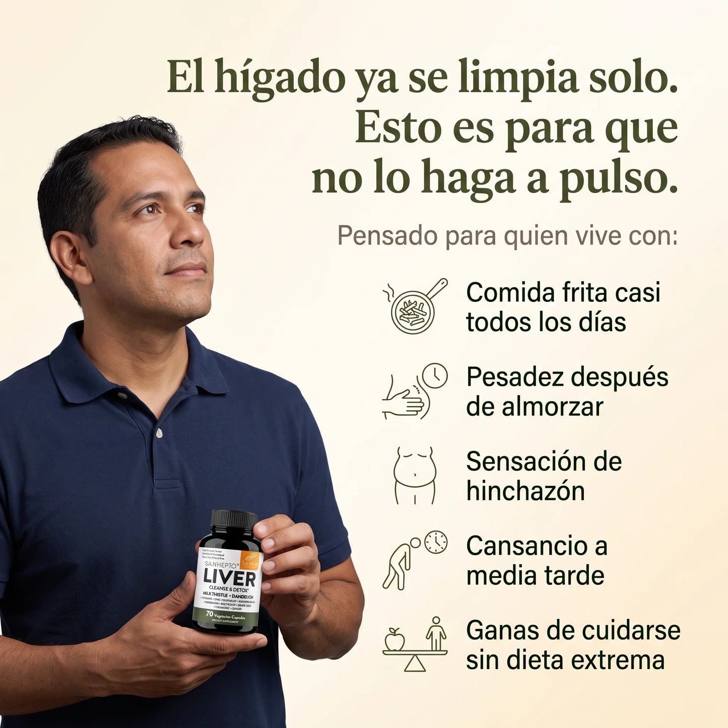 Liver Cleanse & Detox (70 Cápsulas)