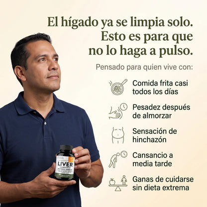 Liver Cleanse & Detox (70 Cápsulas)