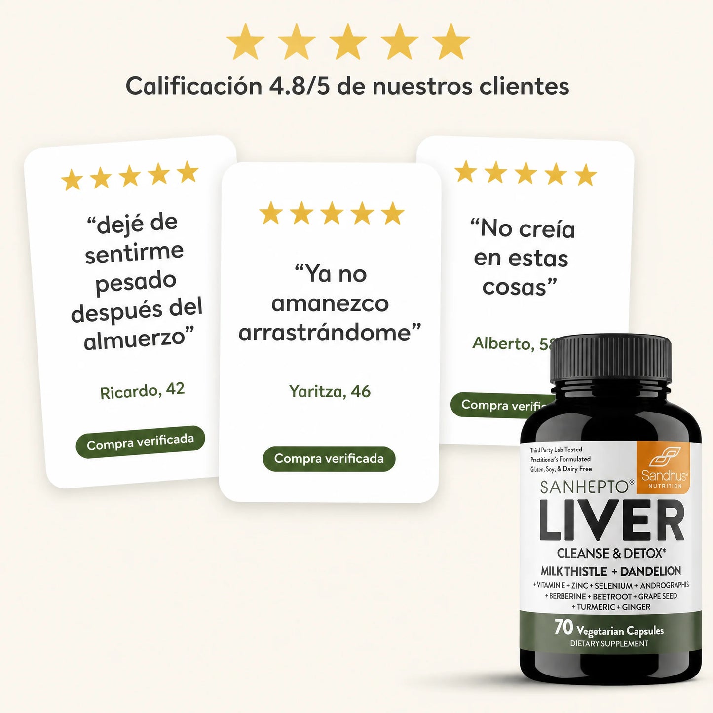 Liver Cleanse & Detox (70 Cápsulas)