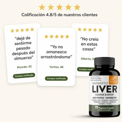 Liver Cleanse & Detox (70 Cápsulas)