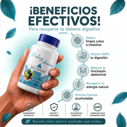 15 Day Cleanse® Apoyo Digestivo y Detox