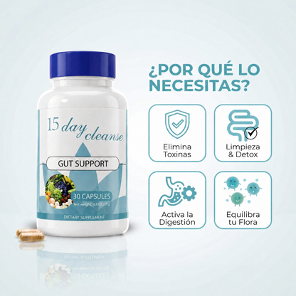 15 Day Cleanse® Apoyo Digestivo y Detox