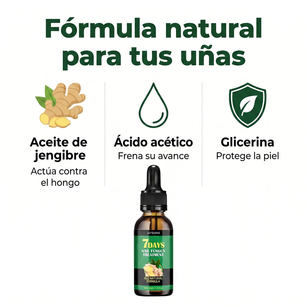 7 Days Nail Fungus (Gotas para Hongos de Uñas)