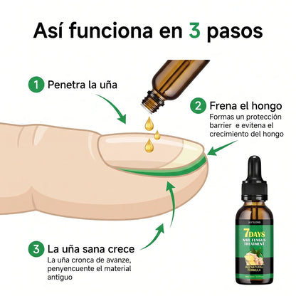 7 Days Nail Fungus (Gotas para Hongos de Uñas)