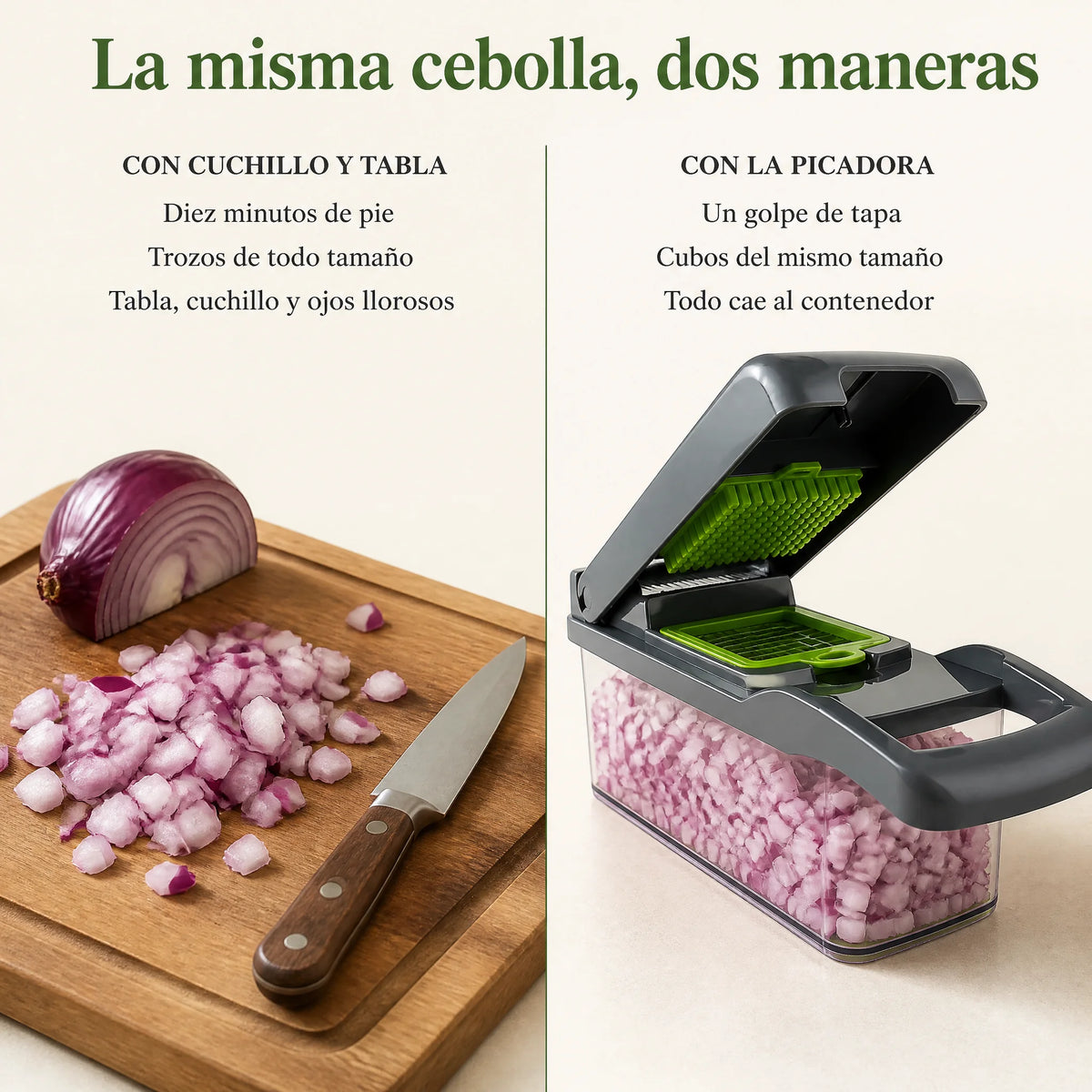 Picadora de Frutas y Verduras 14 en 1