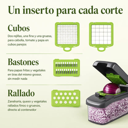 Picadora de Frutas y Verduras 14 en 1
