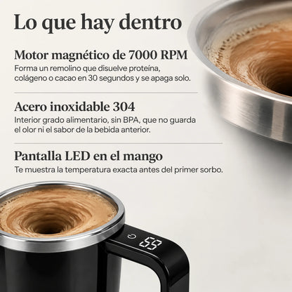 Taza Mezcladora Magnética