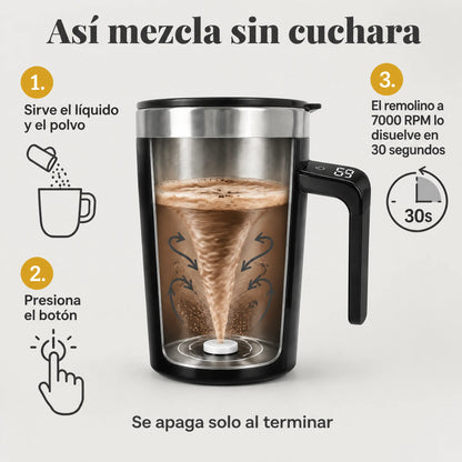 Taza Mezcladora Magnética
