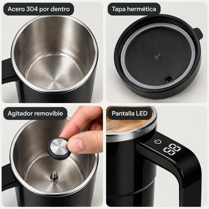 Taza Mezcladora Magnética