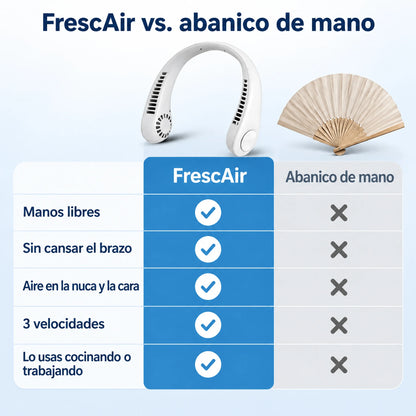 FrescAir™ Ventilador de Cuello