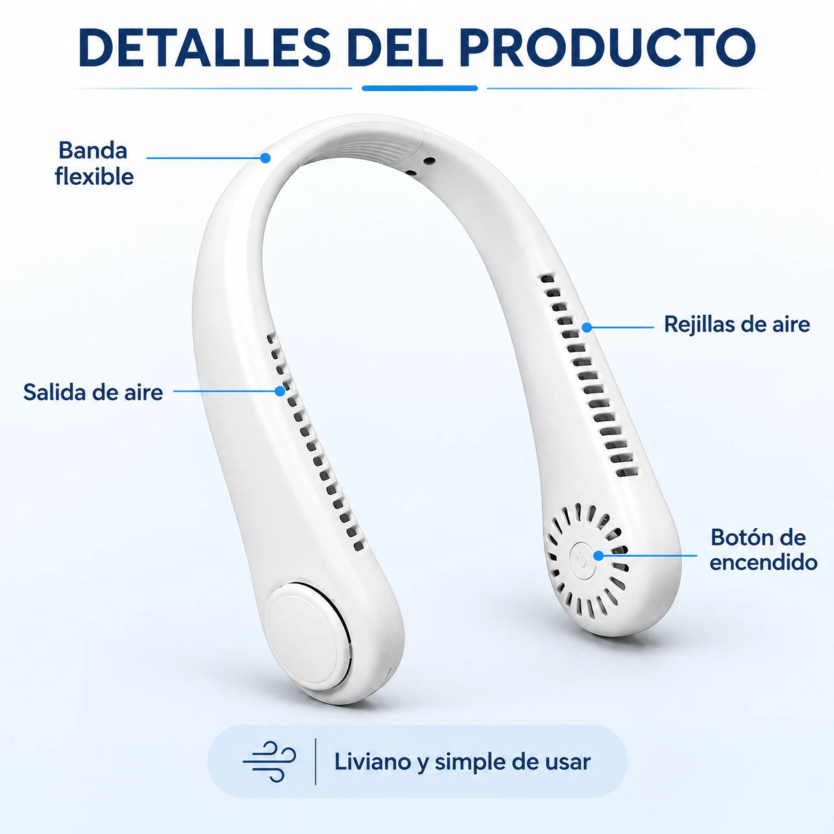 FrescAir™ Ventilador de Cuello