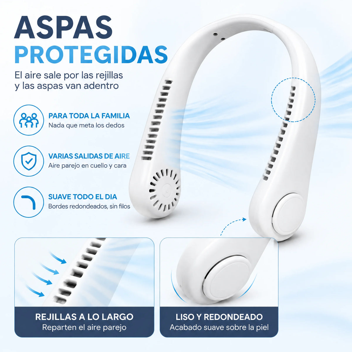 FrescAir™ Ventilador de Cuello